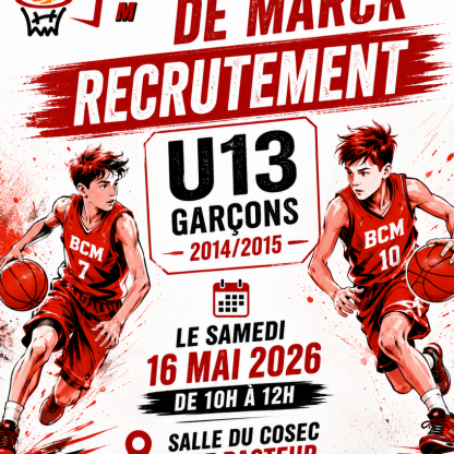 RECRUTEMENT U13 2026/2027